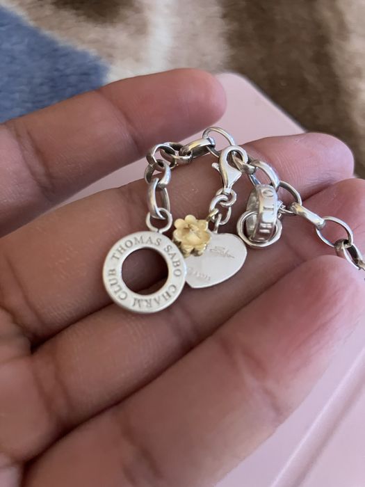 Brățară originală Thomas Sabo Charm Club – argint 925 cu charm-uri