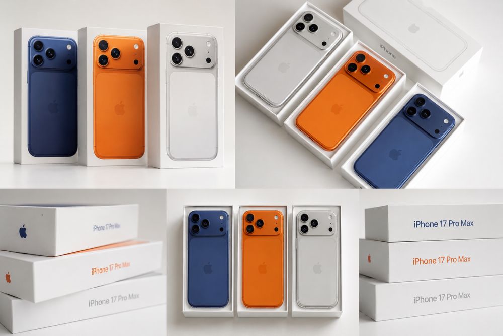 Apple iPhone 17 Pro Max 2TB – Cosmic Orange / Deep Blue / Silver