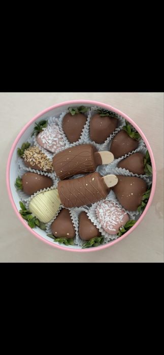 Клубника в шокаладе