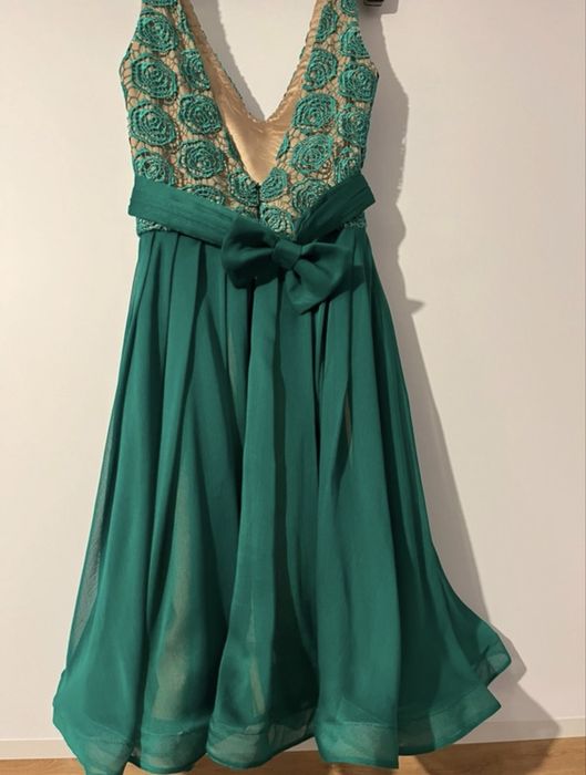 Rochie matase naturala creata de designer