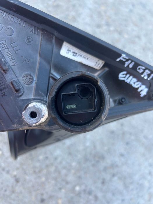 Oglinda stanga cu rabatare electrica BMW Seria 5 F10 F11 volan stanga cod F01534019931P, oglinda stanga BMW F10 F11