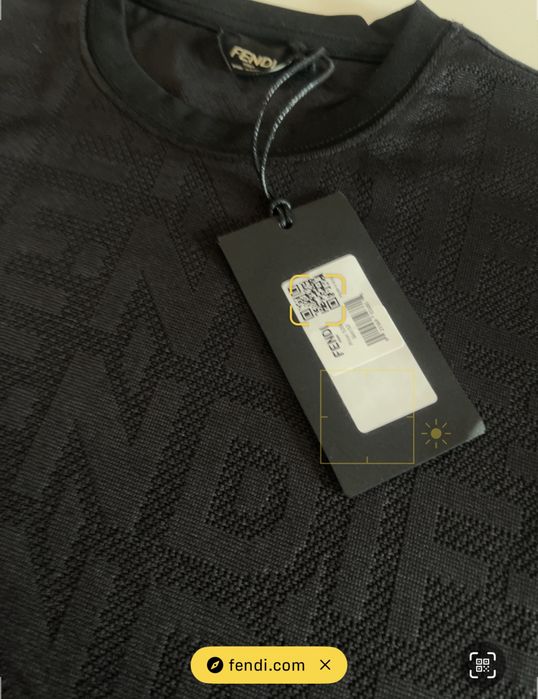 Мъжка тениска Fendi (52 L)