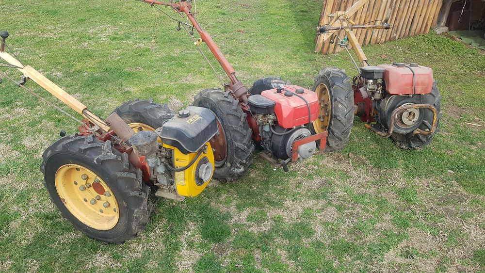 Бензинови Италиянски Мотоблокове 3 броя като нови