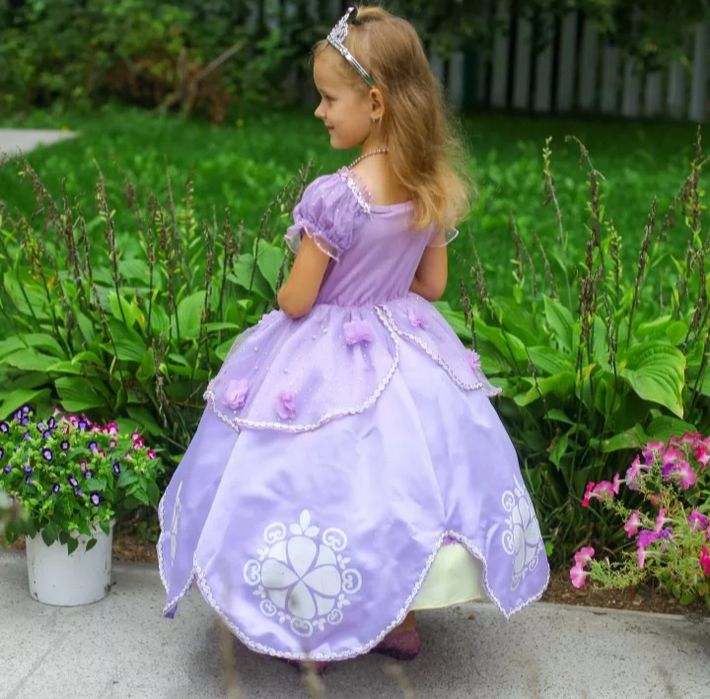 Рокля на Принцеса София+ подаръкКОРОНА!