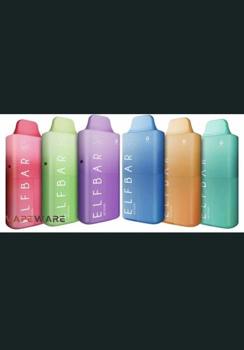 Pachet 5 Bucati Vape 5000 Puffs ElfBar Reincarcabil