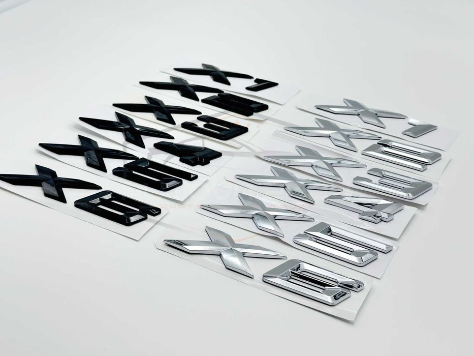 Бмв емблеми баджове X1, X2, X3, X4, X5, X6 надписи