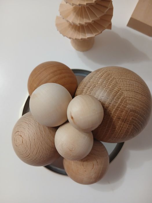 Дървени топки, топчета