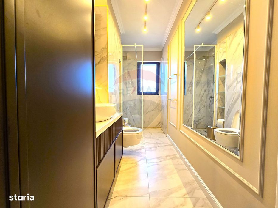 4 camere, Baneasa, Aerogarii, mobilat utilat lux, prima inchiriere