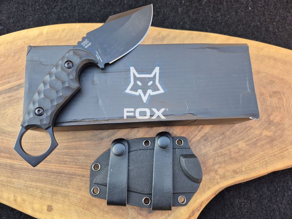 Тактически нож FOX Monkey Thumper FX633,фултанг с кания