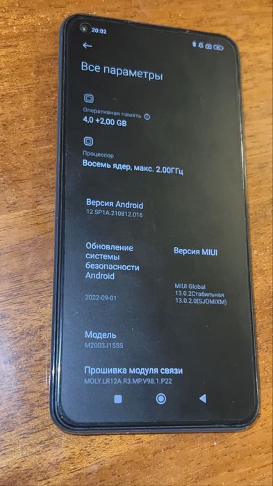 Redmi Not 9 128гб в хорошем состоянии