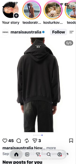 Balenciaga FW24 UNITY INCOGNITO hoodie