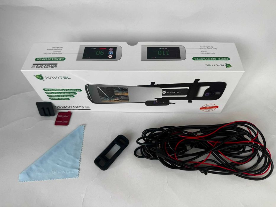 Cameră auto de bord Navitel MR450 GPS cu card SD SanDisk Ultra 64GB