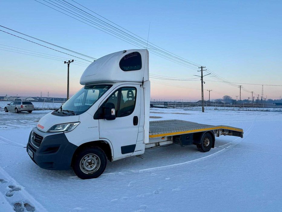 Fiat Ducato autoplatformă transport auto