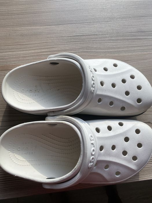 Crocs белые детские