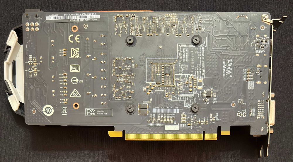ТОП състояние Видео карта MSI GeForce GTX 1060 6GT OCV1 GDDR5