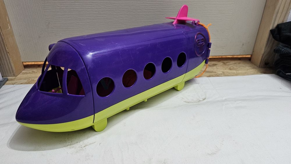 Avion mov de jucarie păpuși, Polly pocket airplane
