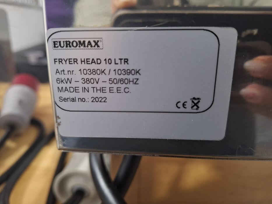Fripteuza 10 litri trifazica