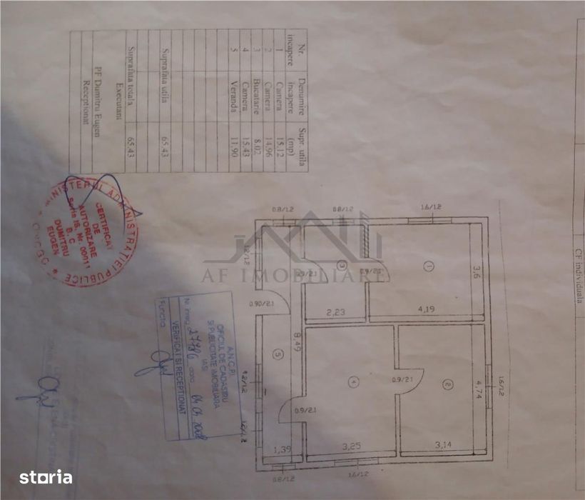 Manta Rosie  Hlincea Teren 616mp si Casa veche din caramida 81mp