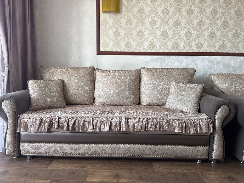 Продам диван +малый диван