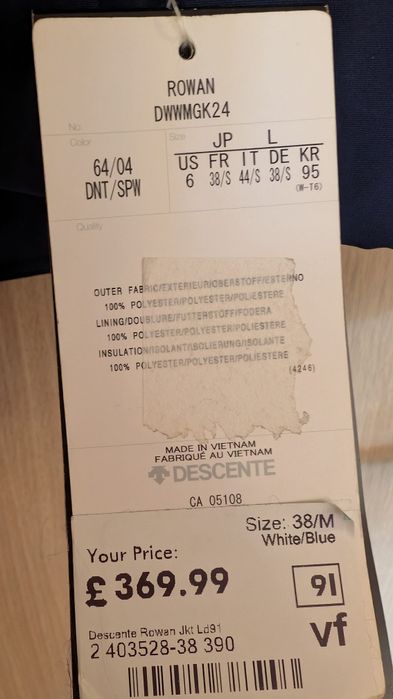 Дамско ски яке  - DESCENTE Rowan [20K] [НОВО]