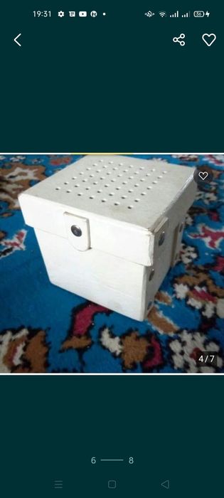 Шкатулка деревянная