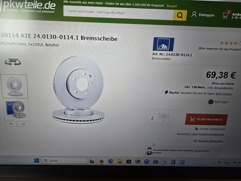 Disc +placute fata T5/T6/ Ate