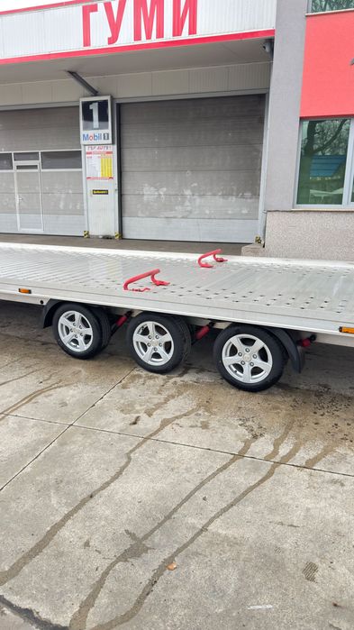 Джанти с гуми за платформа и ремарке