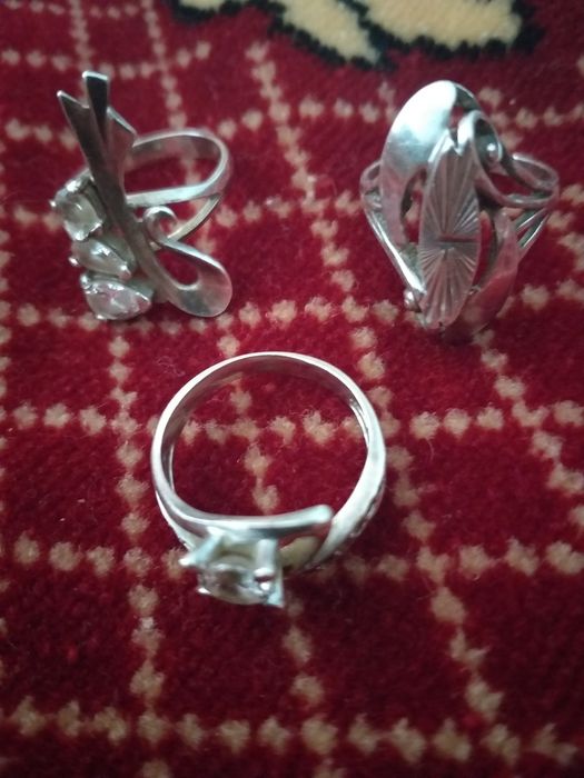 Кольца серебро 925.