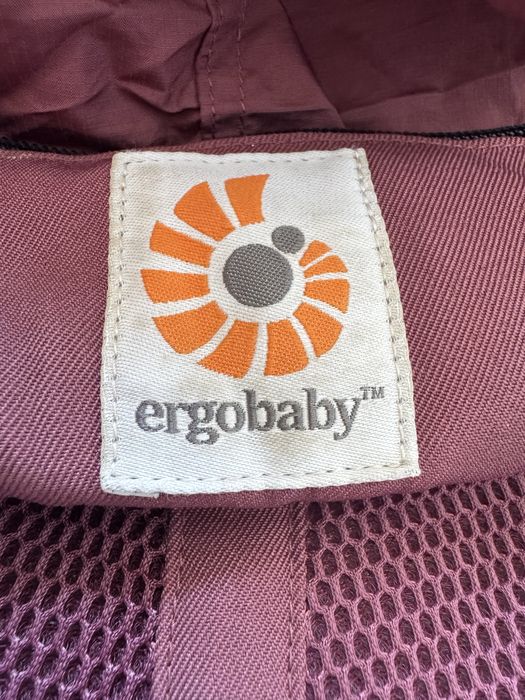 Marsupiu ergonomic pentru bebeluși Ergobaby Omni 360 Cool Air – mov-prună