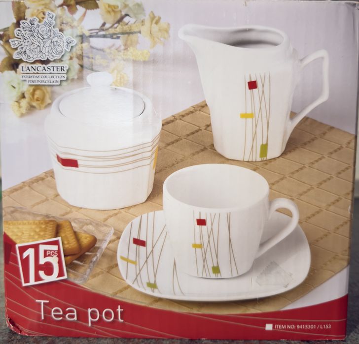Сервиз за чай 15 части НОВ