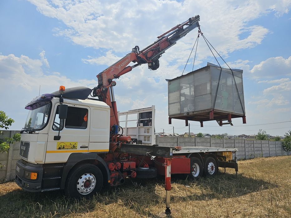 Camion cu macara de inchiriat (hiab)
