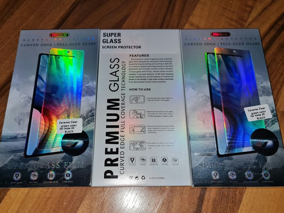 Folie silicon full originala SuperGlass Samsung Note 20 Note 20 5G