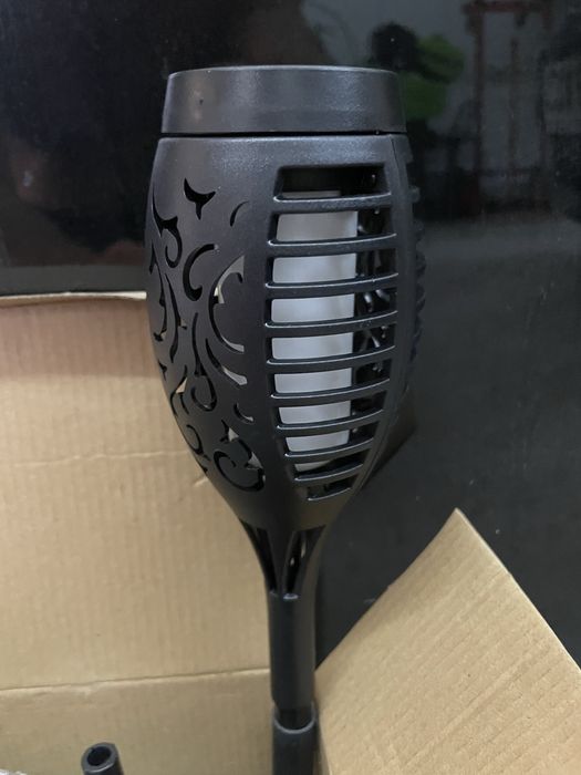 Соларни лампи пламък 6 бр