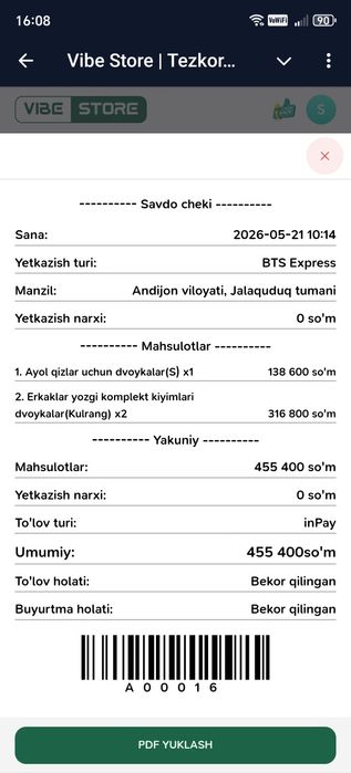 Savdolaringizni 24/7 Avtomat Rejimga O'tkazing!