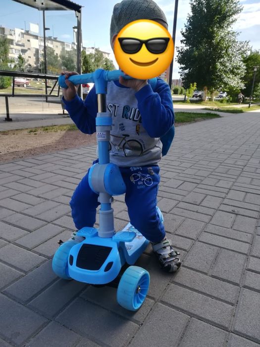 Продам самокат 2в1