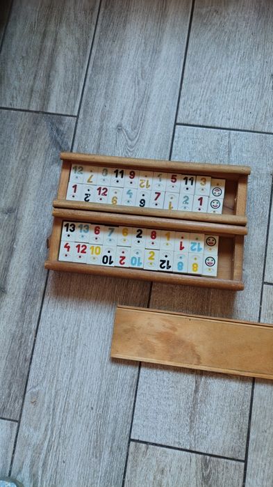 Rummy de Medias anii 70-80 cu piese din praf de piatra