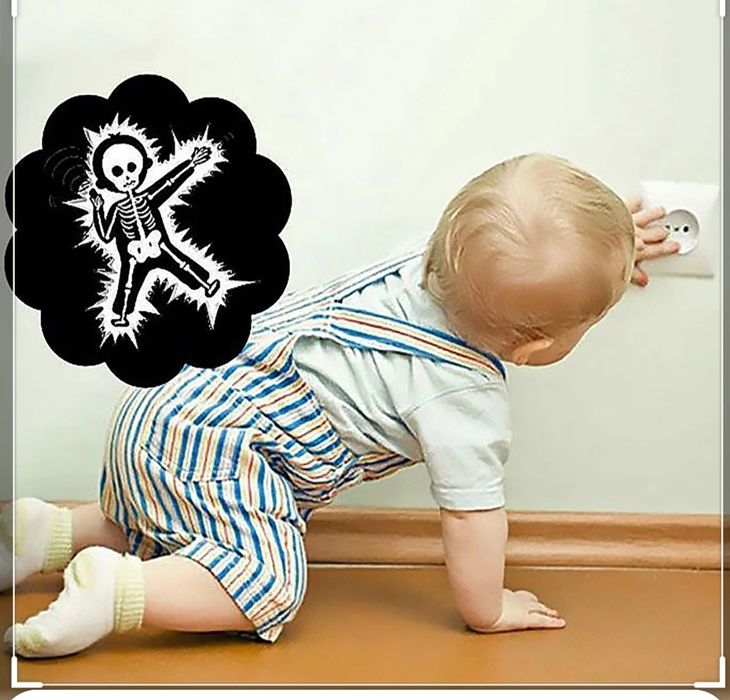 Заглушки для розеток пластиковые. Новые