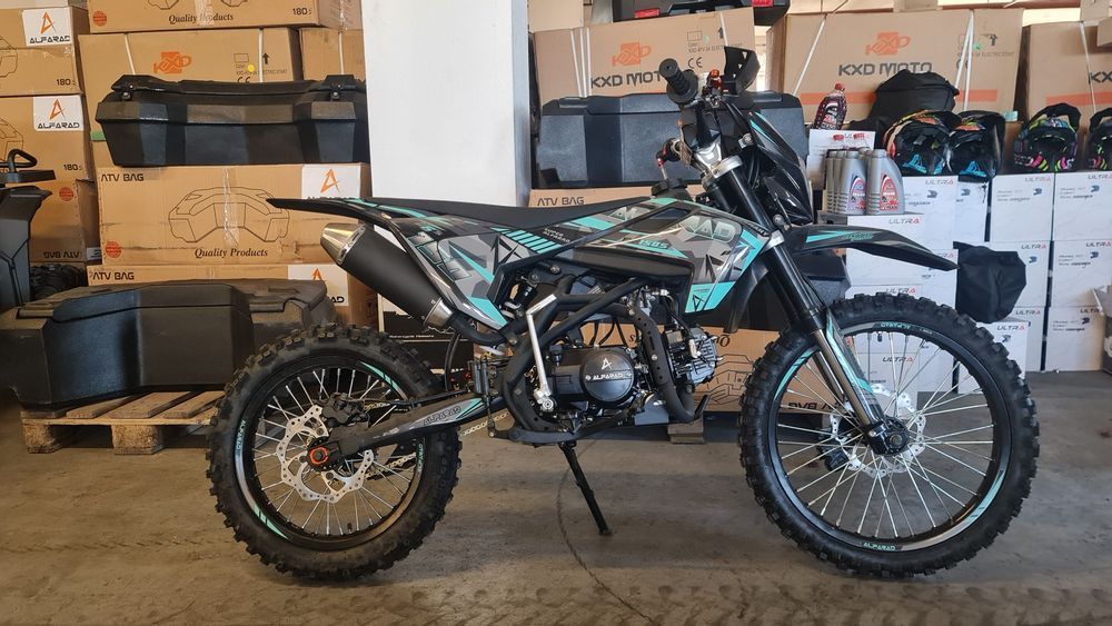 Motocross Enduro Alfarad T6S 150cc 4 timpi roti 19 16 Nou din Germania