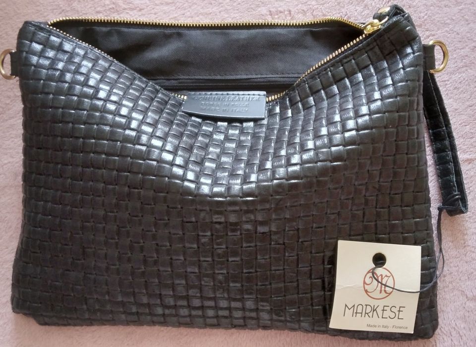 Geanta dama,piele naturala,negru,dimensiuni 32x23cm