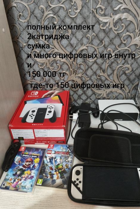 Nintendo switch oled идеальное состояние