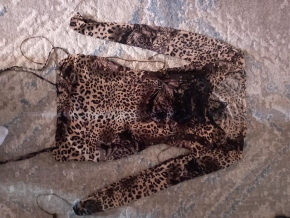 Rochie imprimeu leopard print