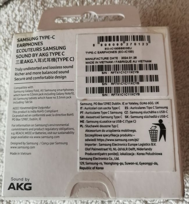 Samsung оригинални слушалки