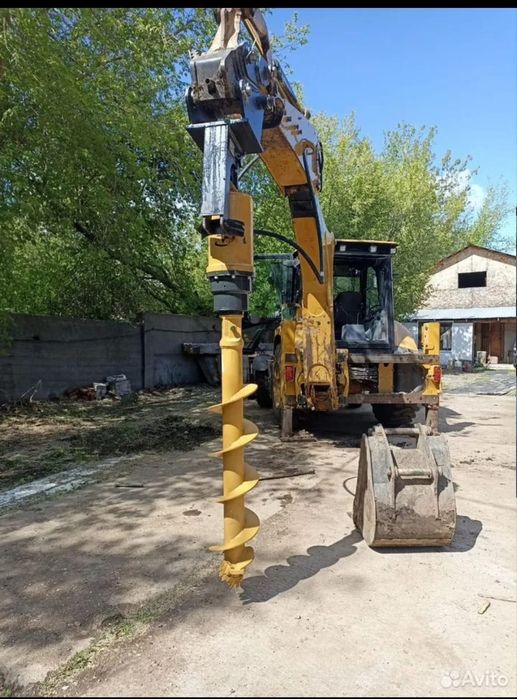 Услуги Экскаватор погрузчик 3в1 (петушок