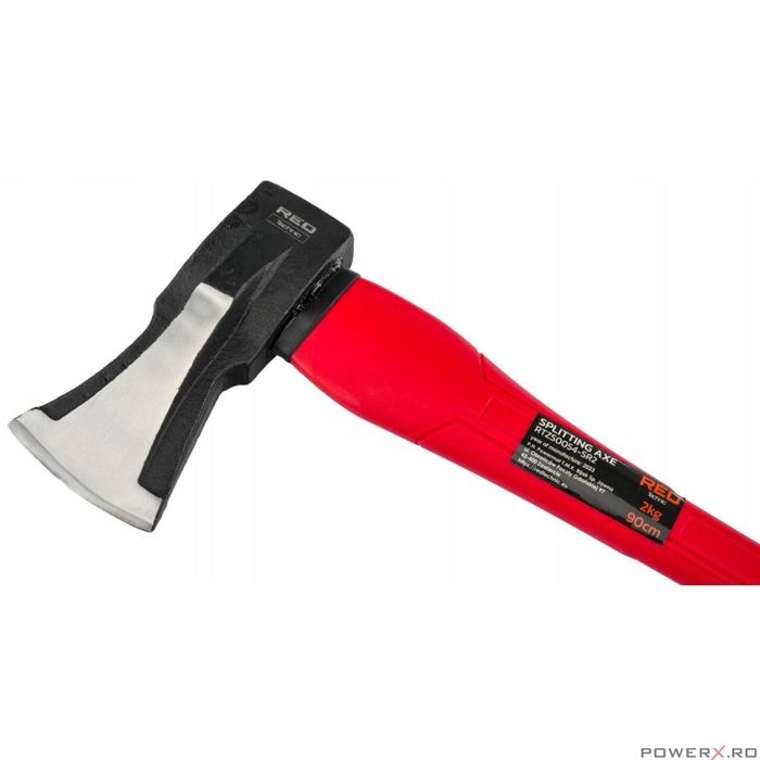 Set 3 topoare pentru tamplarie, 600g/1000g/2000g, Red Technic