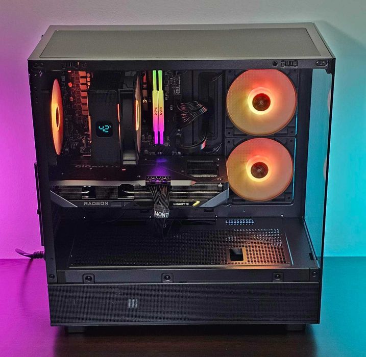 Ryzen 5-7500F/RX 9060XT 16GB/RAM 32GB/SSD 1TB/Чисто Нов+Гаранция!