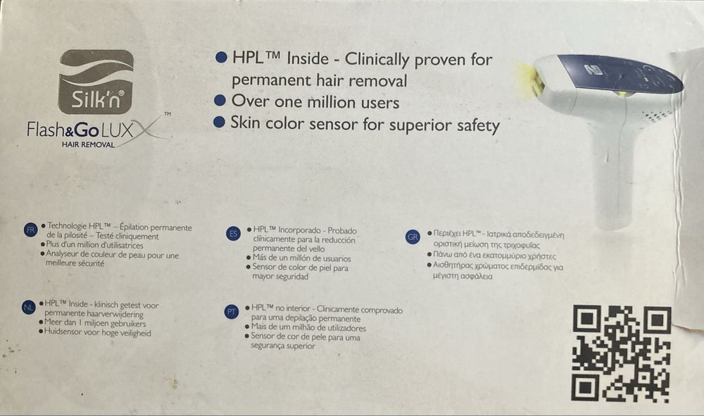 Silk’n hair removal pentru epilare la domiciliu