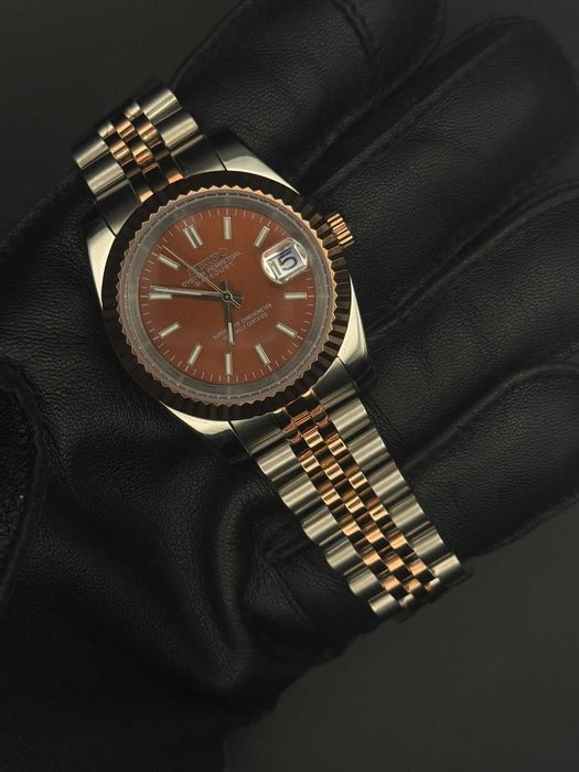 Ceas Seiko Datejust 39mm Chocolate