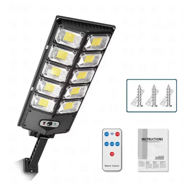 Технически характеристики на Led соларна улична лампа H LED101 - сензор за движение и дистанционно управление
Технически данни, които правят H LED101
