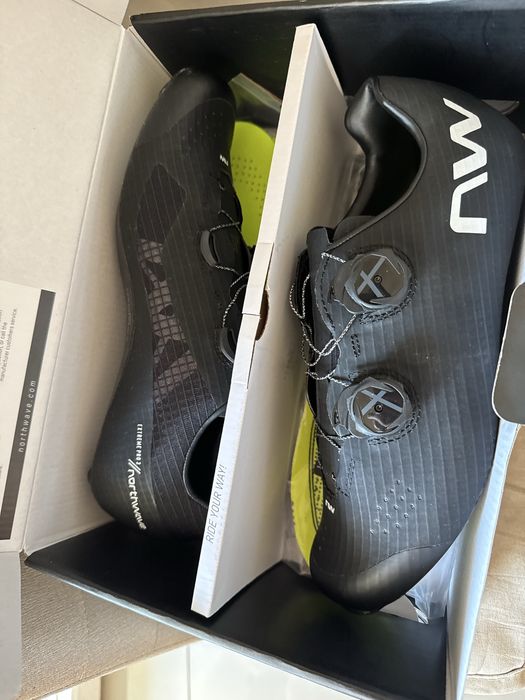 Pantofi ciclism Northwave Extreme Pro 3 Noi, marimea 43