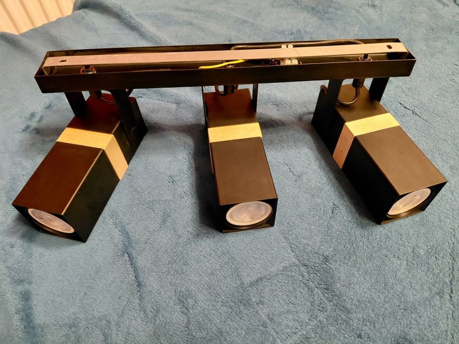 Lustra plafon Vidar Black